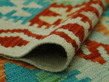 Sangat Naima Beige/Green Rug, 6'8" x 9'9"
