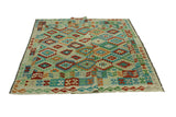Sangat Naima Beige/Green Rug, 6'8" x 9'9"
