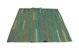 Winchester Alden Grey/Green Rug, 6'9" x 9'8"