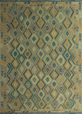 Sangat Ariatna Lt. Brown/Gold Rug, 8'4" x 11'3"