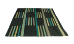 Winchester Queena Charcoal/Blue Rug, 8'5" x 11'10"