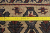 Semi Antique Bejide Ivory/Blue Rug, 6'0" x 8'10"
