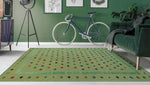 Berjasta Tait Lt. Green/Blue Rug, 8'0" x 11'1"