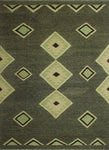 Berjasta Bahadir Charcoal/Beige Rug, 8'3" x 11'1"