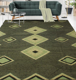 Berjasta Bahadir Charcoal/Beige Rug, 8'3" x 11'1"