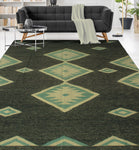 Berjasta Arian Charcoal/Beige Rug, 9'0" x 12'0"