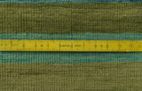 Sangat Ayofemi Blue/Green Rug, 8'6" x 11'3"