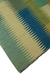 Winchester Defend Blue/Green Rug, 7'11" x 9'10"