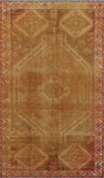 Semi Antique Najla Beige/Rust Rug, 4'7" x 7'9"
