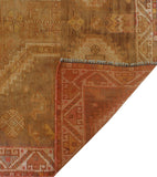 Semi Antique Najla Beige/Rust Rug, 4'7" x 7'9"