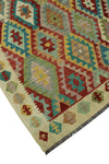 Sangat Tahir Red/Blue Rug, 10'6" x 12'10"