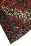 Semi Antique Gonzalo Red/Navy Rug, 7'8" x 10'8"