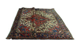 Semi Antique Gonzalo Red/Navy Rug, 7'8" x 10'8"
