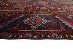 Semi Antique Fereshte Red/Blue Rug, 9'9" x 12'2"