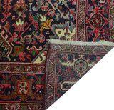 Semi Antique Izegbe Blue/Red Rug, 7'9" x 10'9"