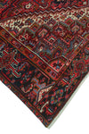 Semi Antique Johnny Red/Charcoal Rug, 8'8" x 11'1"
