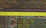 Semi Antique Lucien Red/Green Rug, 4'1" x 5'11"