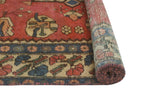 Vintage Bakyt Rust/Beige Rug, 4'11" x 6'2"