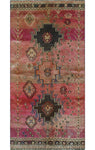 Semi Antique Ader Pink/Orange Rug, 5'2 x 7'2