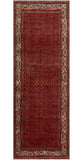 Semi Antique Mhina Red/Beige Runner, 3'5" x 10'0"