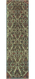 Fine VTG Beckham Ivory/Brown Runner, 2'9 x 9'10