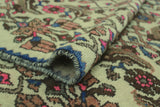 Fine VTG Beckham Ivory/Brown Runner, 2'9" x 9'10"