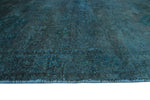 Vintage Chenar Blue/Green Rug, 4'2" x 6'3"
