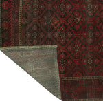 Semi Antique Chester Red/Charcoal Rug, 3'6" x 6'1"