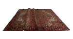 Semi Antique Bonnica Rusty-Red/Charcoal Rug, 8'10" x 11'4"