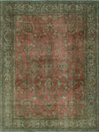 Fine VTG Ullock Red/Ivory Rug, 8'3 x 11'0