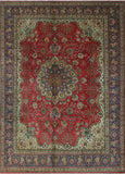 Fine VTG Aegelwea Red/Blue Rug, 9'9 x 13'2