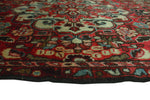Semi Antique Fadime Red/Ivory Runner, 3'7" x 8'6"