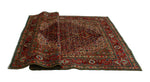 Fine Semi Antique Peregrin Navy/Red Rug, 6'5" x 9'10"