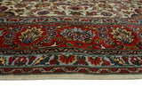 Fine Semi Antique Rayden Ivory/Red Rug, 6'7" x 9'7"