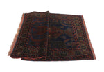 Semi Antique Kalel Blue/Red Rug, 3'0" x 5'0"