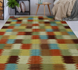 Winchester Clyfland Beige/Rust Rug, 7'9" x 9'10"