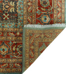 Aria Naeemah Blue/Rust Rug, 8'11" x 11'8"