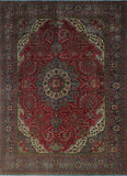 Fine VTG Amayah Red/Blue Rug, 9'11 x 12'10