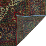 Fine VTG Amayah Red/Blue Rug, 9'11" x 12'10"