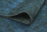 Vintage Livia Blue/Charcoal Rug, 6'0" x 9'0"