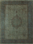 Semi Antique Kaua Grey/Blue Rug, 9'6 x 12'10