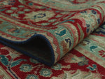 Fine VTG Yolimar Navy/Red Rug, 9'4" x 11'11"