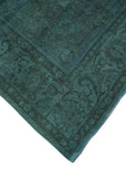 Vintage Esfandya Blue/Grey Rug, 9'6" x 12'3"