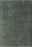Vintage Hajera Grey/Blue Rug, 6'4 x 9'3