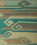 Winchester Sabrine Beige/Blue Rug, 7'11 x 9'6