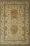Balochi Theodora Ivory/Brown Rug, 6'6 x 9'9