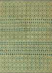 Balochi Walcott Ivory/Blue Rug, 5'9 x 7'9
