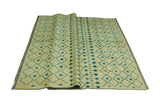 Balochi Walcott Ivory/Blue Rug, 5'9" x 7'9"