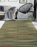 Winchester Dallas Lt. Blue/Green Rug, 6'5" x 9'6"