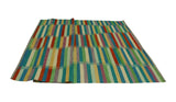 Winchester Sulaiman Blue/Green Rug, 6'8" x 9'7"